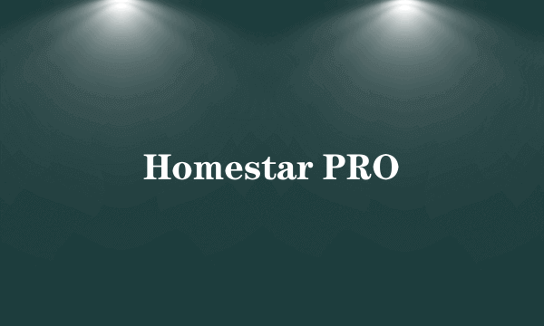 Homestar PRO