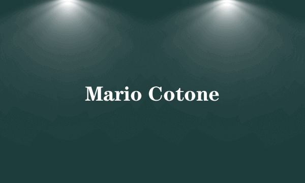 Mario Cotone