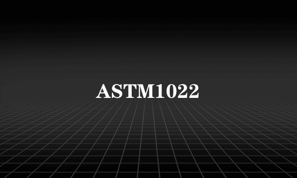 ASTM1022