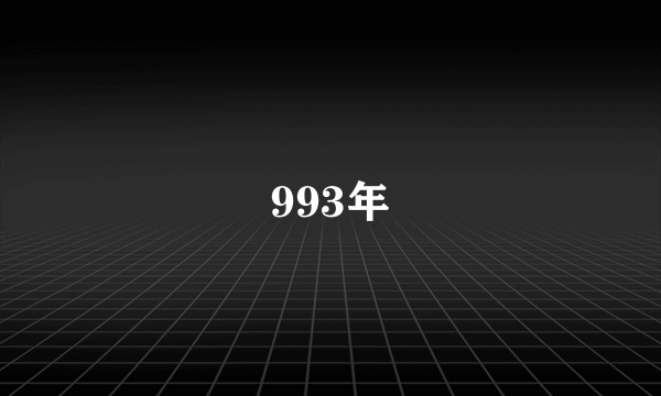 993年