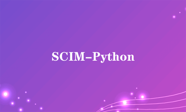 SCIM-Python