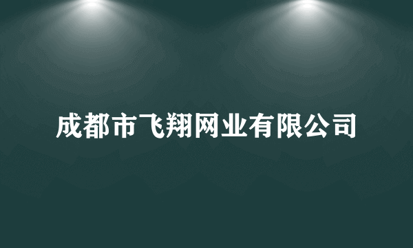 成都市飞翔网业有限公司