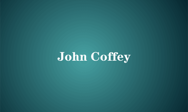 John Coffey