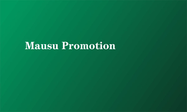 Mausu Promotion