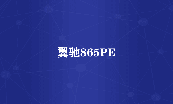 翼驰865PE