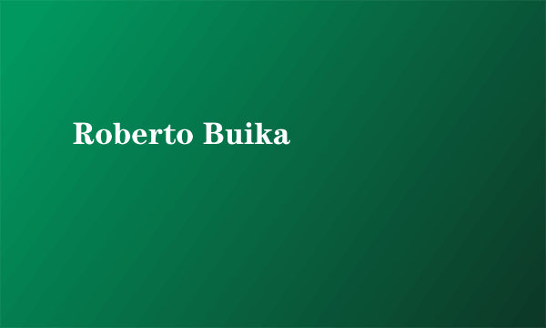 Roberto Buika