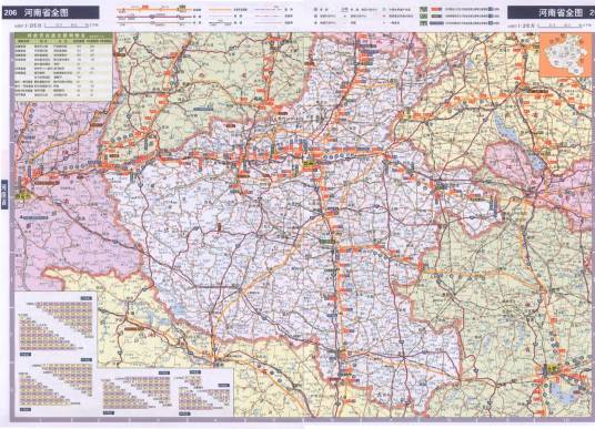 河南省高速公路地图