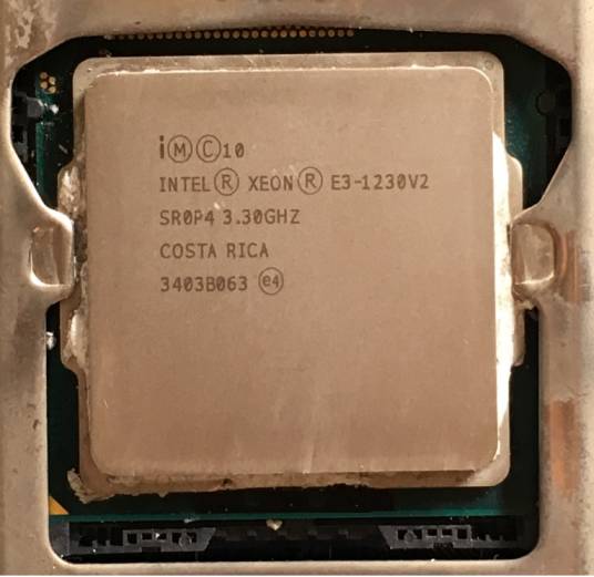 Intel Xeon E3-1230 V2