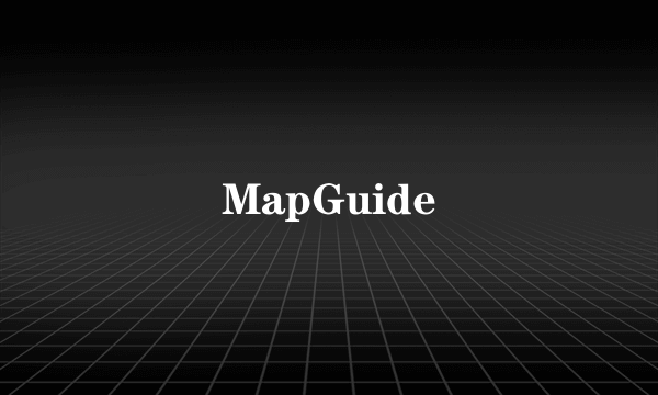 MapGuide