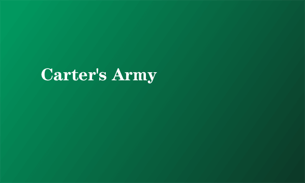 Carter's Army