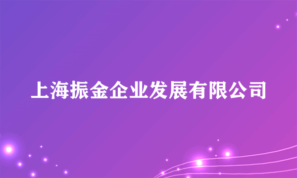 上海振金企业发展有限公司