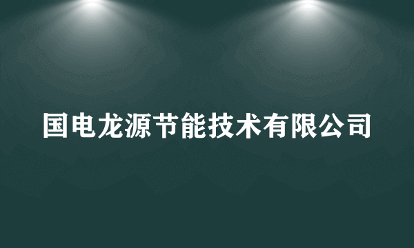 国电龙源节能技术有限公司