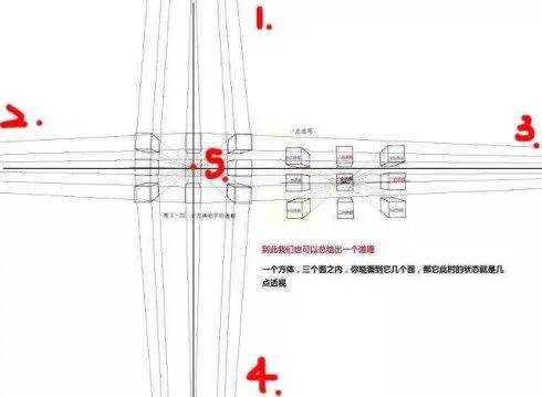 五点透视