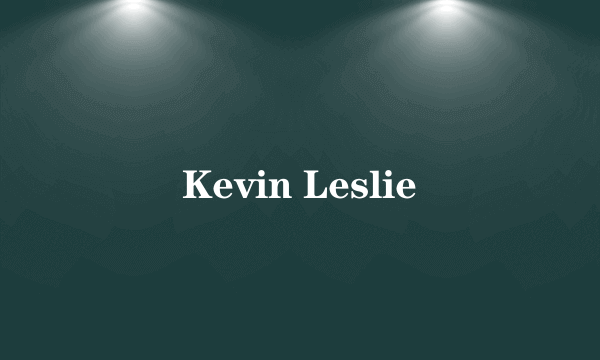 Kevin Leslie