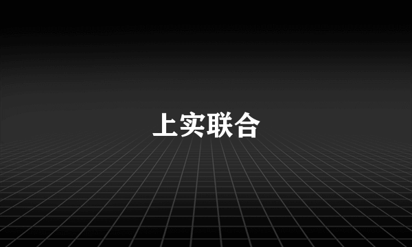 上实联合