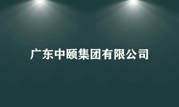 广东中颐集团有限公司