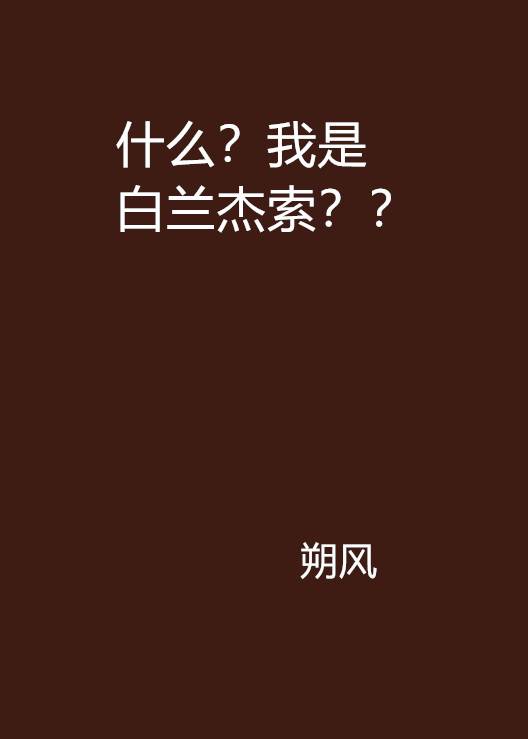 什么？我是白兰杰索？？