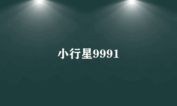 小行星9991