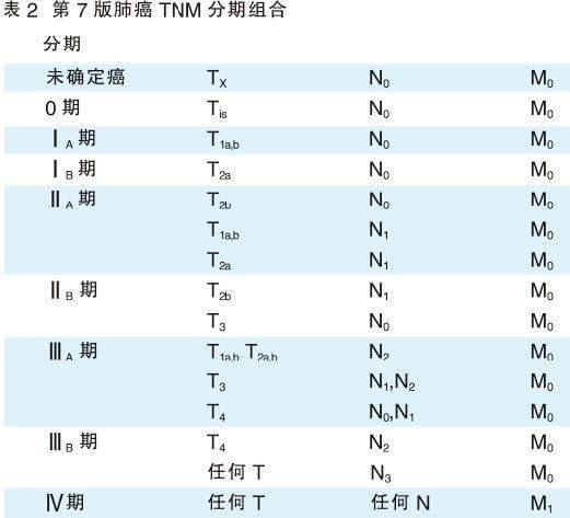 TNM分期系统