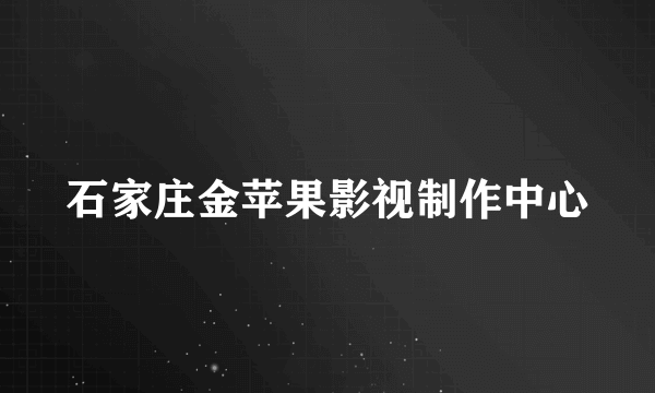 石家庄金苹果影视制作中心