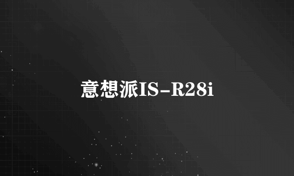 意想派IS-R28i