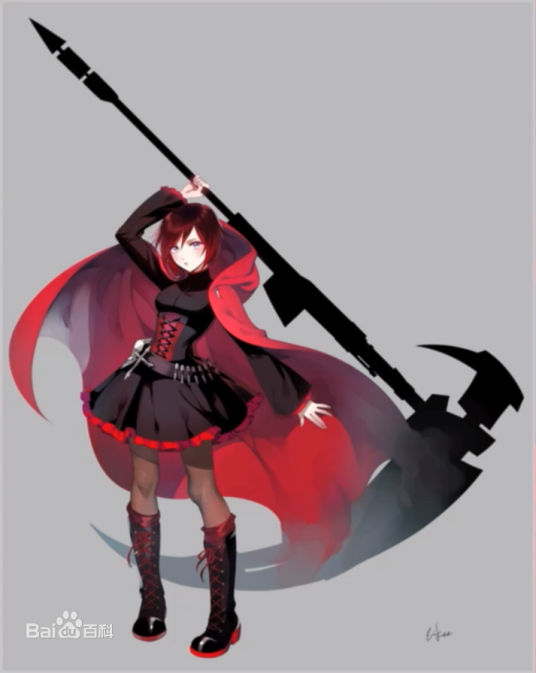 露比·罗丝（美国网络动画《RWBY》中的女主角之一）