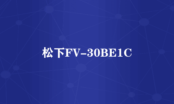 松下FV-30BE1C