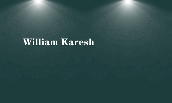 William Karesh