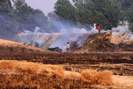 5·26平顶山麦田着火事故