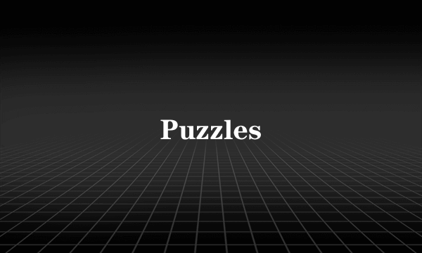 Puzzles