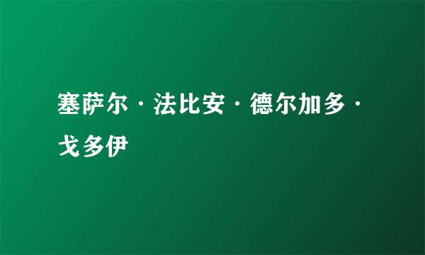 塞萨尔·法比安·德尔加多·戈多伊