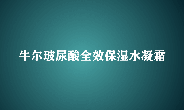 牛尔玻尿酸全效保湿水凝霜