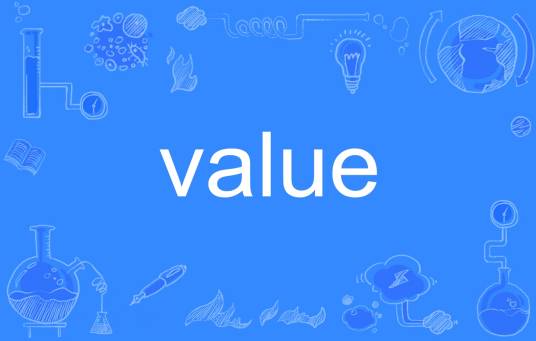 value（英文单词）