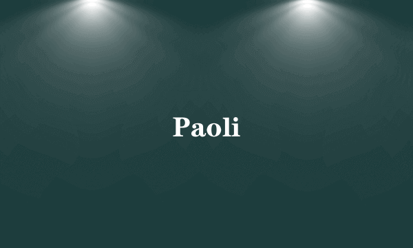 Paoli