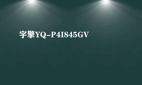 宇擎YQ-P4I845GV