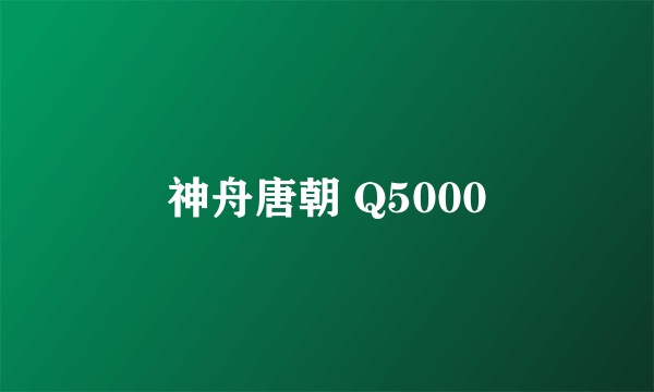 神舟唐朝 Q5000