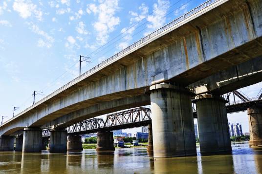 吉林市松花江铁路特大桥