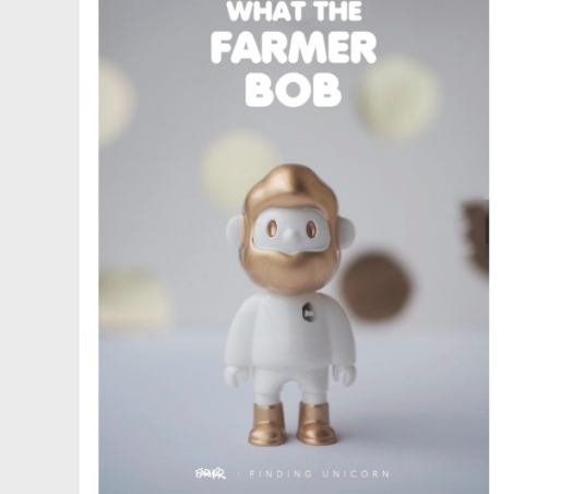 What The Farmer BOB 白金BOB公仔