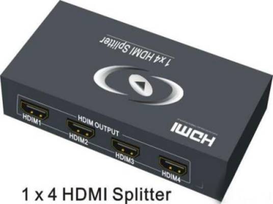 HDMI1分4分配器