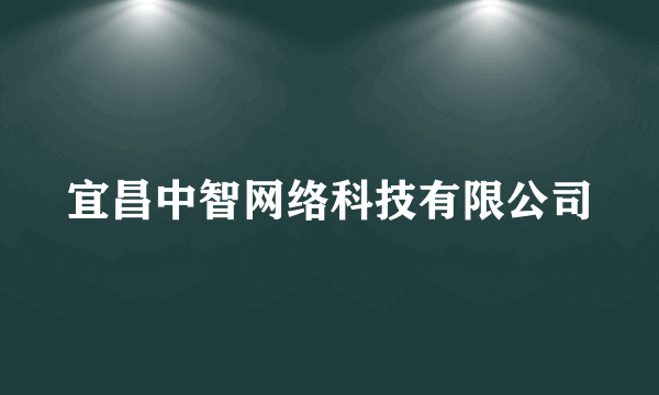 宜昌中智网络科技有限公司