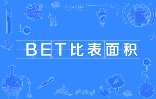 BET比表面积