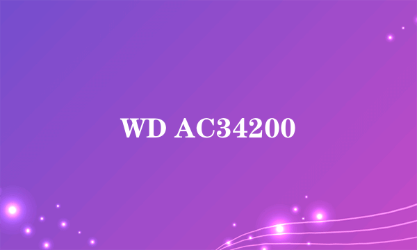 WD AC34200