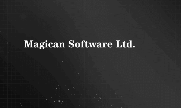 Magican Software Ltd.