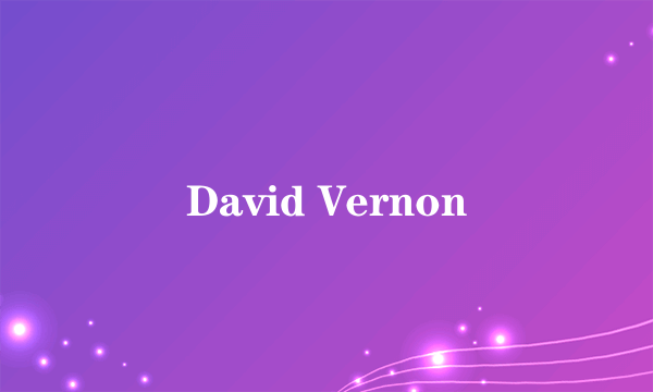 David Vernon