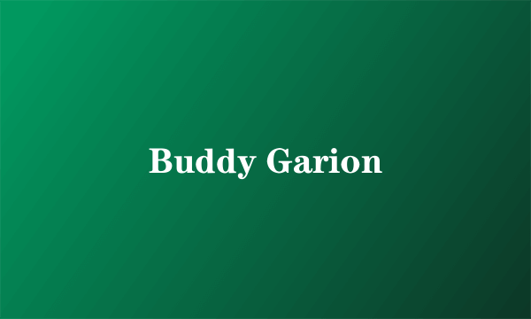 Buddy Garion