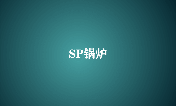 SP锅炉