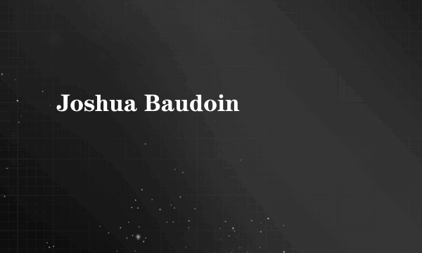 Joshua Baudoin