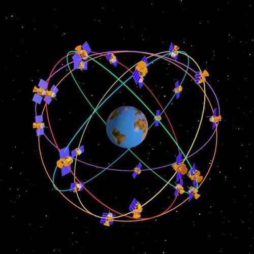 全球导航卫星系统（为用户提供信息的空基无线电导航定位系统）