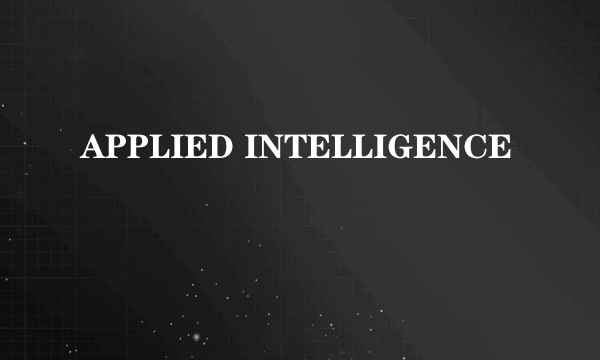 APPLIED INTELLIGENCE