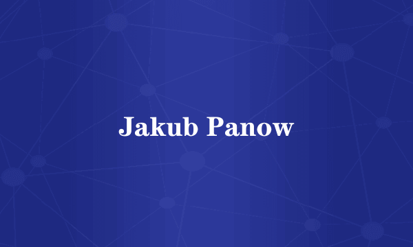 Jakub Panow